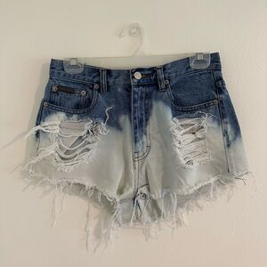Vintage Jean Shorts Cut Off